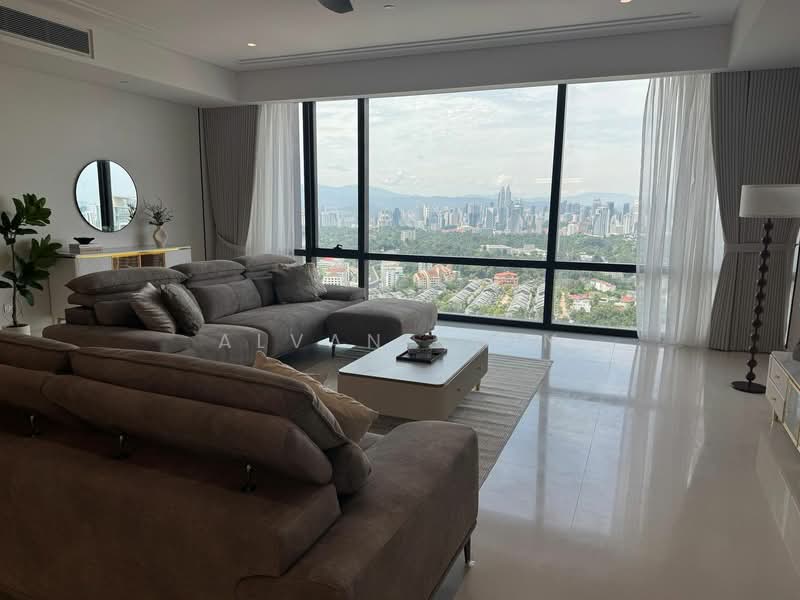 Kondominium untuk Disewa di Pavilion Damansara Heights - Alvan Chin - Living Room - PropertyGuru.com.my