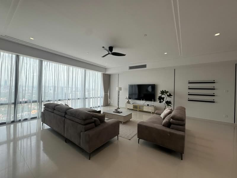 Kondominium untuk Disewa di Pavilion Damansara Heights - Alvan Chin - Living Room - PropertyGuru.com.my