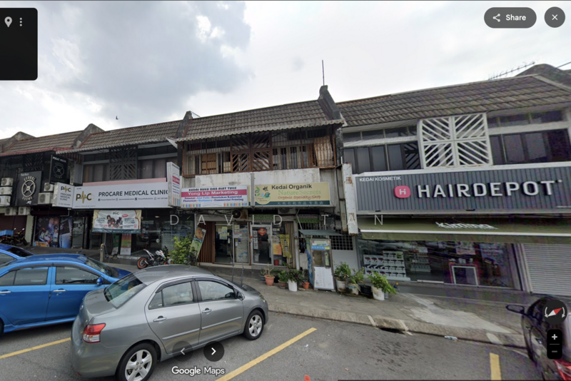 Untuk Disewa - Taman Bukit Maluri Ground Floor Shop For Rent Kepong Menjalara Segambut, Jinjang
