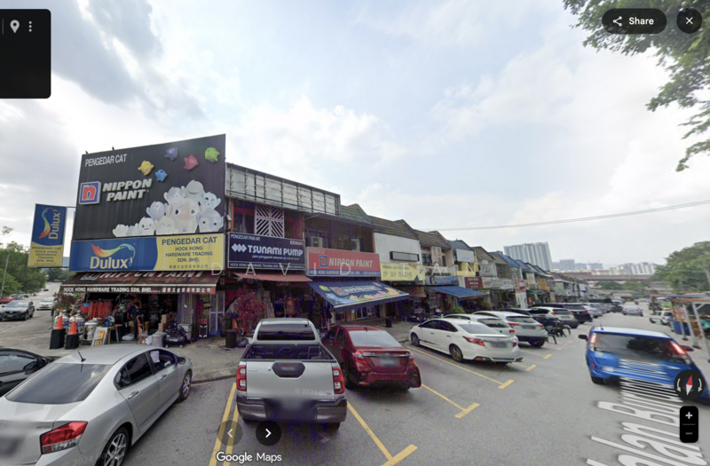 Untuk Disewa - Taman Bukit Maluri Ground Floor Shop For Rent Kepong Menjalara Segambut, Jinjang