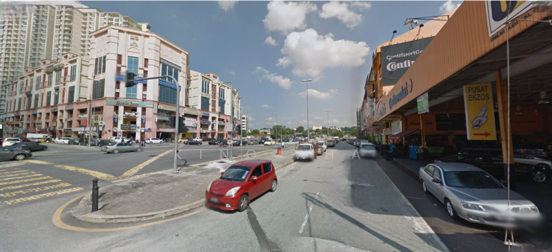 Untuk Dijual - desa gombak 4 sty shop and mezzanine floor . jalan gombak . facing main road . 22x84 . 7500 sqf