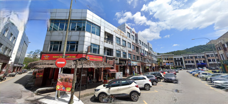 Untuk Dijual - wangsa delima 4 sty shoplot . wangsa maju section 5 . 24x80 with lift . 7440 sqf