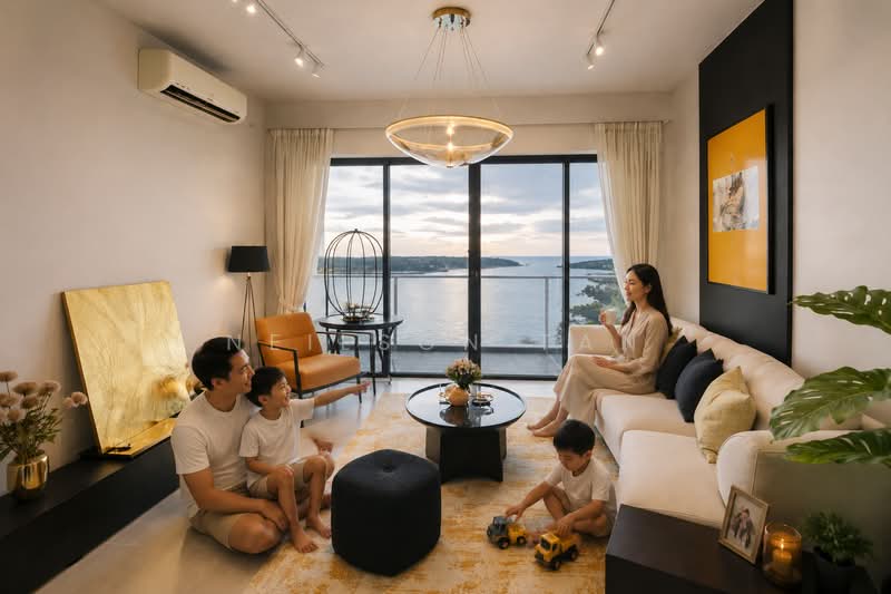 Condominium for Sale at Kings Bay @ Country Garden Danga Bay - Neilson Tan - Living Room - PropertyGuru.com.my
