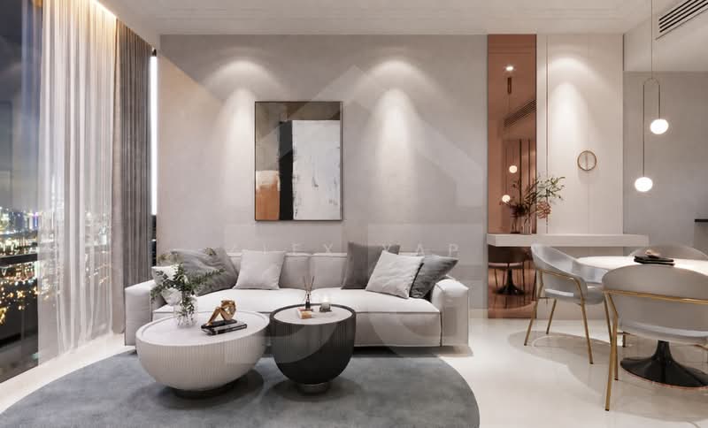 Service Residence for Rent at Pavilion Damansara Heights - Alex Yap - Living Room - PropertyGuru.com.my
