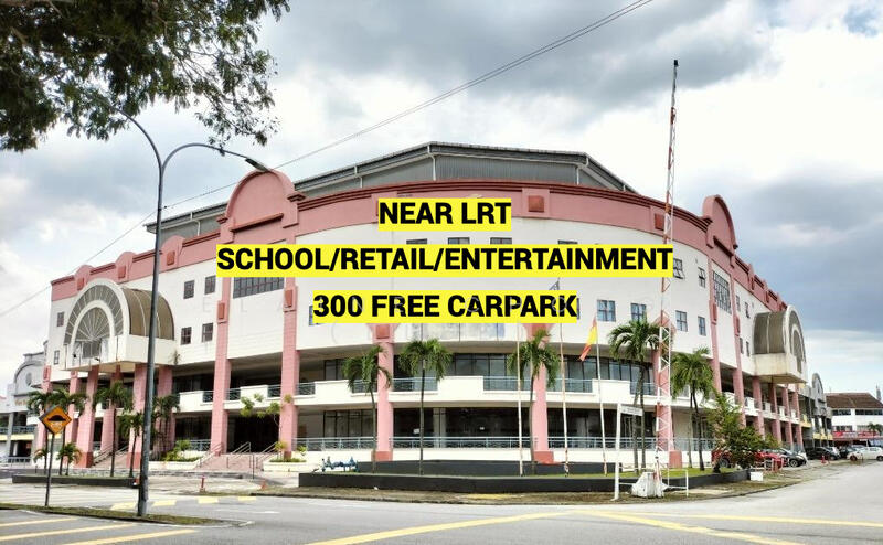 For Sale - Mayang Plaza (walk to LRT) - 2 floors with basement