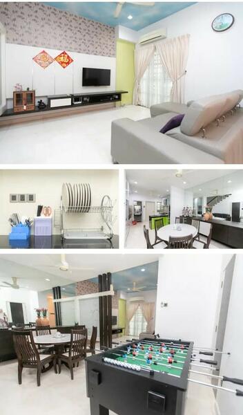 Untuk Disewa - 3 Storey Terrace House @ Persiaran Bukit Jambul, Bukit Jambul