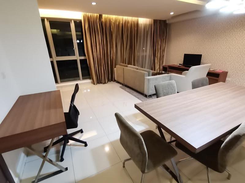 Service Residence for Rent at Regalia Residence - Nelsen Lee - Living Room - PropertyGuru.com.my