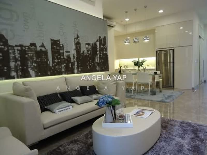 Service Residence for Sale at Laman Ceylon - Angela Yap - Living Room - PropertyGuru.com.my