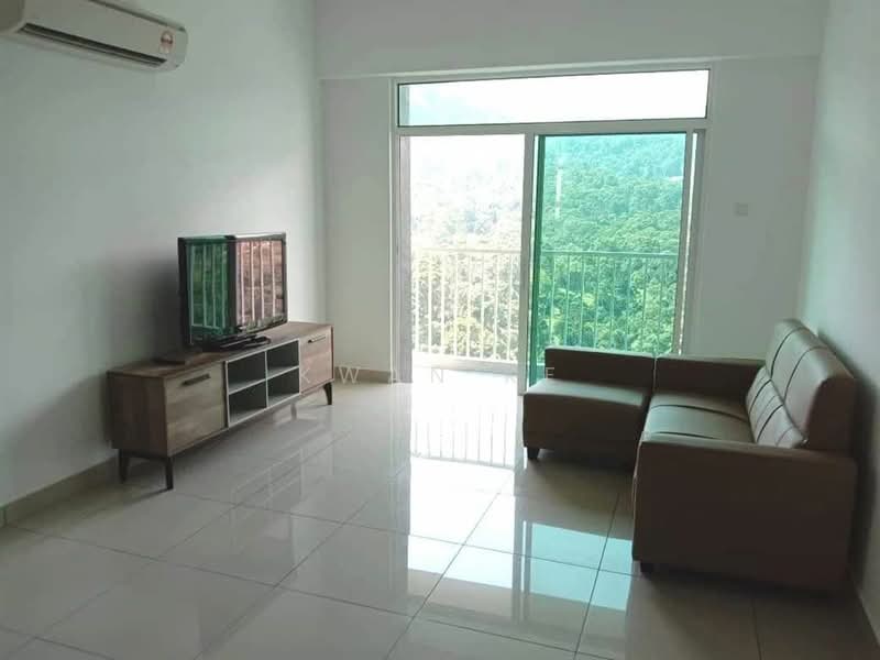 Kondominium untuk Disewa di University Place/ Plaza Ivory/ U place FURNISHED Near USM Gelugor - Kwan KF - Living Room - PropertyGuru.com.my