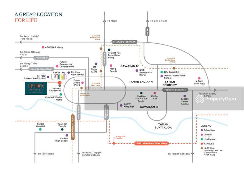 Untuk Dijual - Uptown Residences 2, Berkeley Uptown