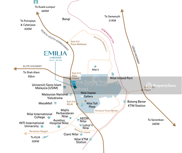 Untuk Dijual - Nilai Impian : Emilia Lakeside