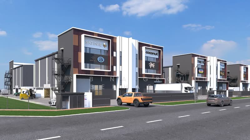 Untuk Dijual - 20' x 60' Terrace Factory - Alam Perdana Industrial Park