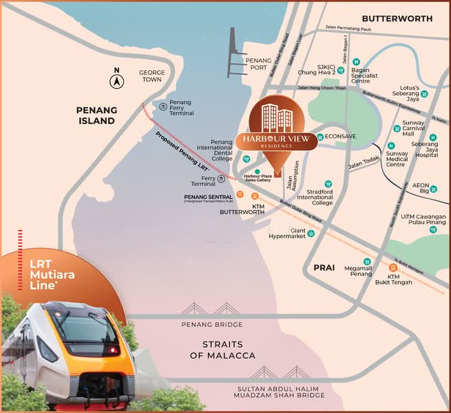 Untuk Dijual - Harbour View Residence