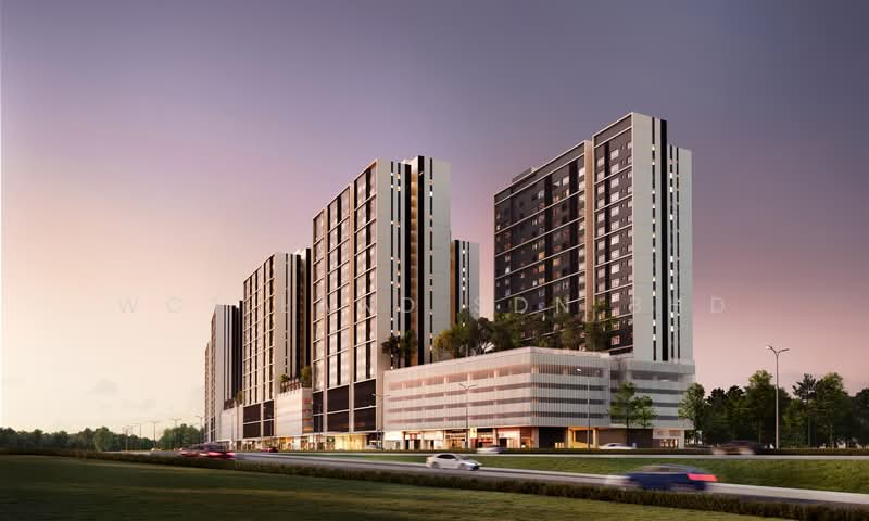 Untuk Dijual - Adison Serviced Apartments @ W City Larkinton Johor Bahru