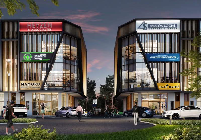 Untuk Dijual - 2&3 Storey Shop-office Ellington 23 @ Shatin, Ipoh