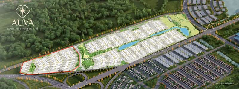 Rumah Teres 2 Tingkat untuk Dijual di Taman Pinggiran Cyber (Cyberjaya) - Perbadanan Kemajuan Negeri Selangor (PKNS) - PropertyGuru.com.my