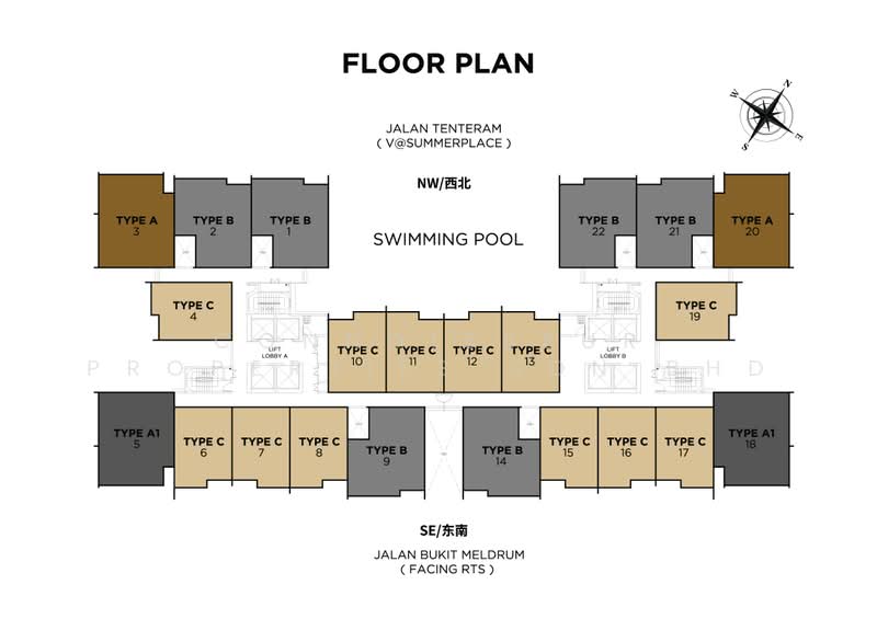 Service Residence for Sale at Summer Suites - Residensi Bukit Meldrum - Connoisseur Properties Sdn Bhd - PropertyGuru.com.my