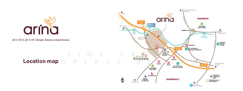 Untuk Dijual - Bandar Ainsdale : Arina