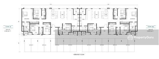 Eden by The Parque Residences, Co-Home Type D floor plan in Eco Sanctuary, Telok Panglima Garang, Selangor
