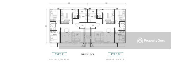 Eden by The Parque Residences, Co-Home Type A floor plan in Eco Sanctuary, Telok Panglima Garang, Selangor