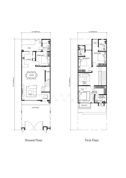 Rumah Teres 2 Tingkat untuk Dijual di Puteri Harbour (Iskandar Puteri (Nusajaya)) - Bandar Nusajaya Development Sdn Bhd - PropertyGuru.com.my