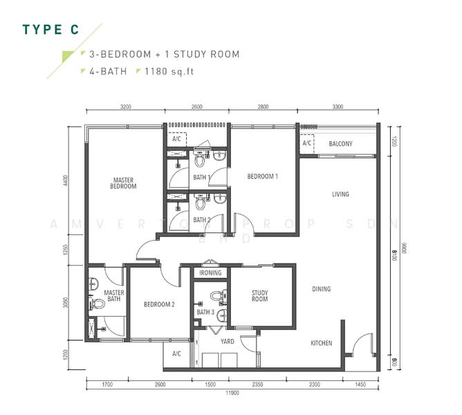 Apartment for Sale at Amverton Greens - Amverton Prop Sdn Bhd - PropertyGuru.com.my