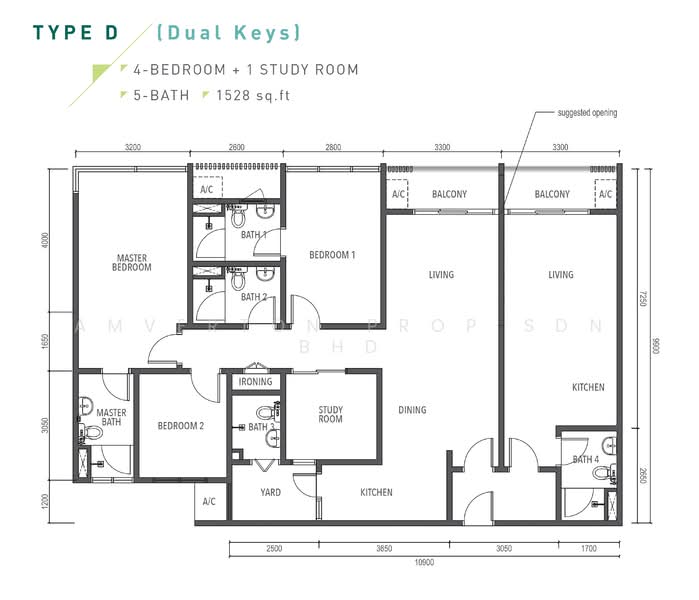 Apartment for Sale at Amverton Greens - Amverton Prop Sdn Bhd - PropertyGuru.com.my