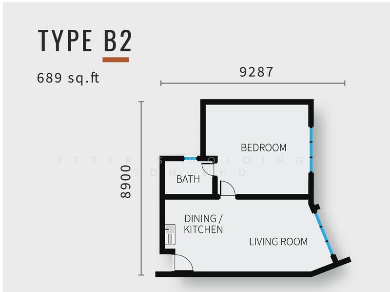 Service Residence for Sale at Cherita - Peter's Holdings Sdn Bhd - PropertyGuru.com.my