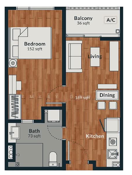 Servis Apartment untuk Dijual di The Vybe @ Techzone - MKN Embassy Development Sdn Bhd - PropertyGuru.com.my