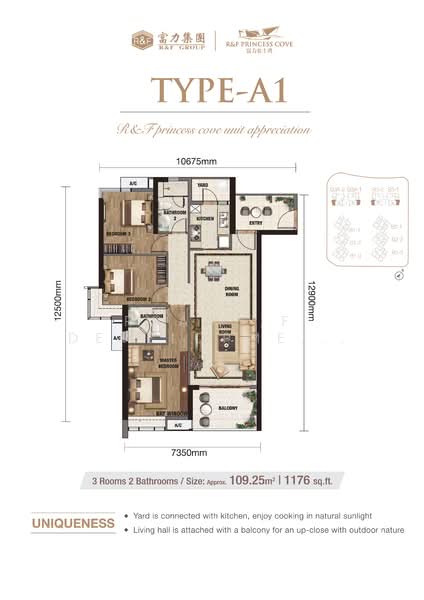 Kondominium untuk Dijual di R&F Princess Cove Phase 2-Seine Region - R&F Development Sdn Bhd - PropertyGuru.com.my