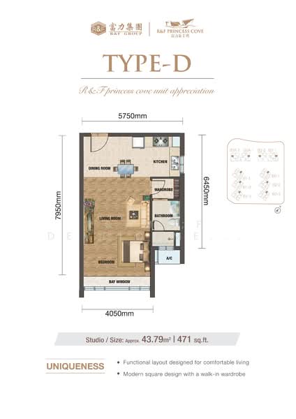 Kondominium untuk Dijual di R&F Princess Cove Phase 2-Seine Region - R&F Development Sdn Bhd - PropertyGuru.com.my