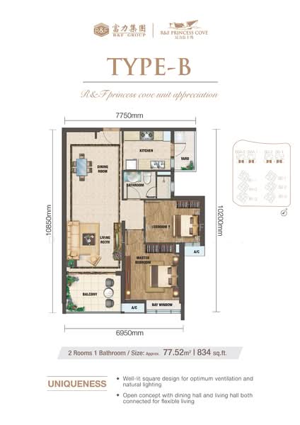 Kondominium untuk Dijual di R&F Princess Cove Phase 2-Seine Region - R&F Development Sdn Bhd - PropertyGuru.com.my