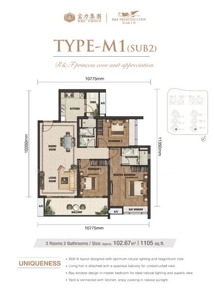 Kondominium untuk Dijual di R&F Princess Cove Phase 2-Seine Region - R&F Development Sdn Bhd - PropertyGuru.com.my