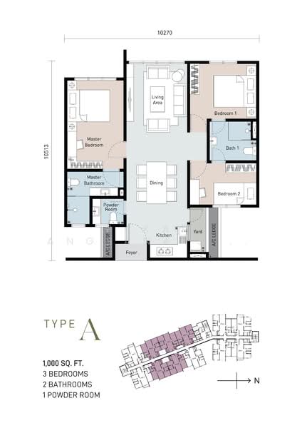 Kondominium untuk Dijual di Bayu Timur Residences - Pakar Angsana Sdn Bhd - PropertyGuru.com.my