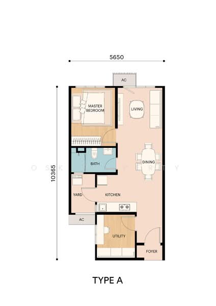 Servis Apartment untuk Dijual di OSK Areca - OSK Property Holdings Berhad - PropertyGuru.com.my