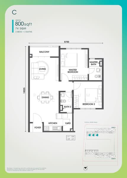 Servis Apartment untuk Dijual di PV 22 Residences - Platinum Victory Development Sdn Bhd - PropertyGuru.com.my
