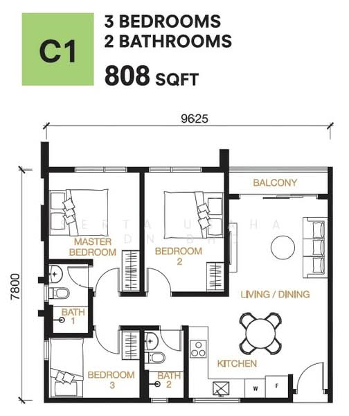 Servis Apartment untuk Dijual di Viera 15 - Serta Usaha  Sdn Bhd - PropertyGuru.com.my