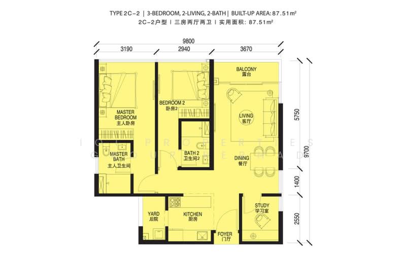 Service Residence for Sale at Wave @ Marina Cove - IOI Properties Group Berhad - PropertyGuru.com.my