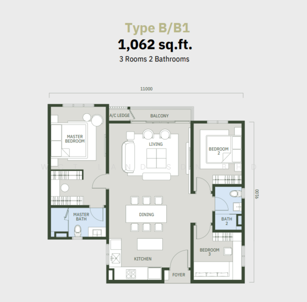 Condominium for Sale at Aras Residences - WCT Land Sdn Bhd - PropertyGuru.com.my