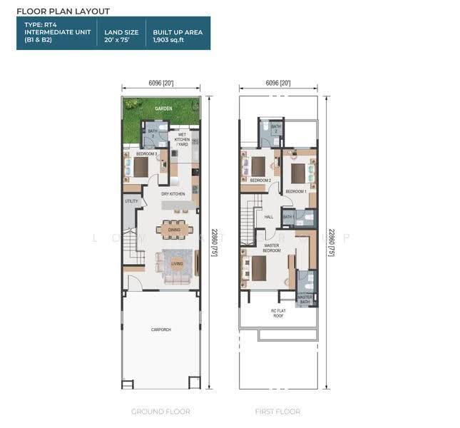 Rumah Teres 2-Tingkat untuk Dijual di Bandar Tasik Puteri (Rawang) - Low Yat Group - PropertyGuru.com.my