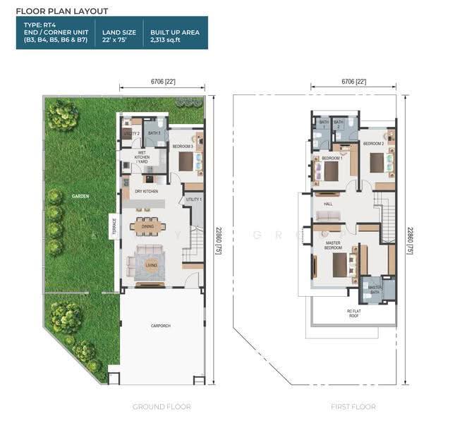 Rumah Teres 2-Tingkat untuk Dijual di Bandar Tasik Puteri (Rawang) - Low Yat Group - PropertyGuru.com.my