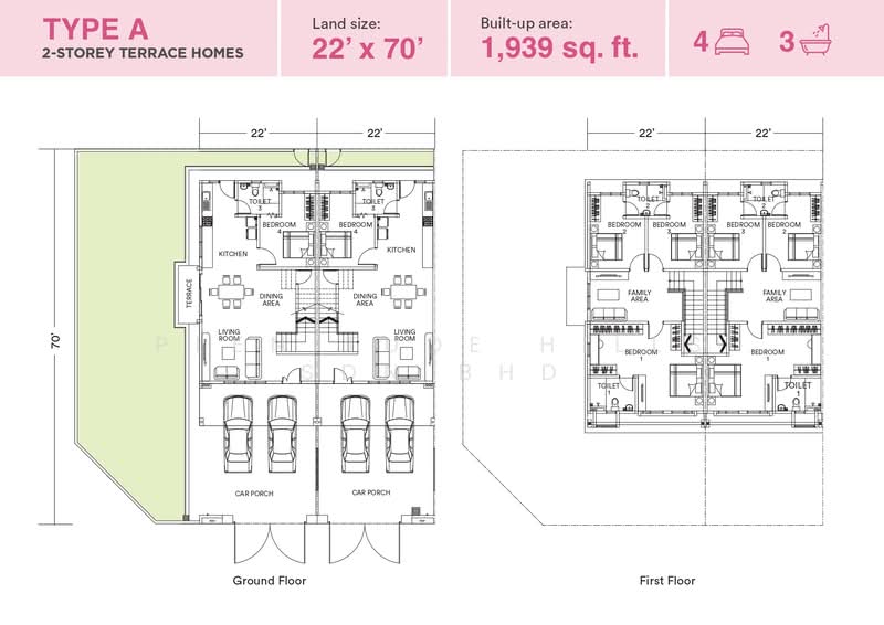 Rumah Teres 2 Tingkat untuk Dijual di Ulu Tiram (Johor) - Plenitude Berhad - PropertyGuru.com.my
