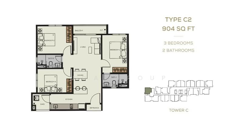 Servis Apartment untuk Dijual di Bamboo Hills Residences - UOA Group - PropertyGuru.com.my