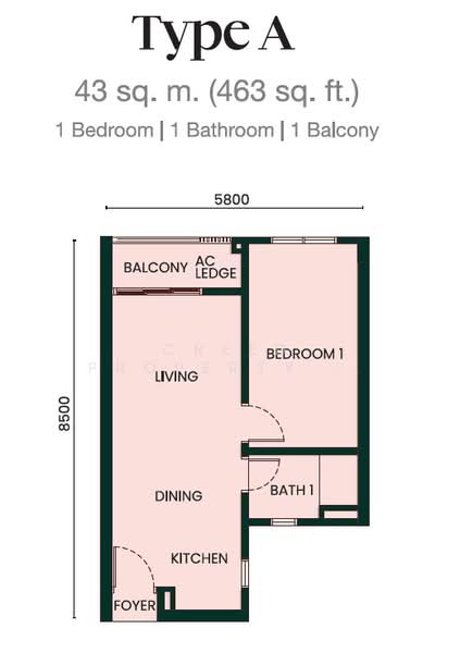 Service Residence for Sale at Bodaiju Residences - Creed Property Malaysia Sdn Bhd - PropertyGuru.com.my
