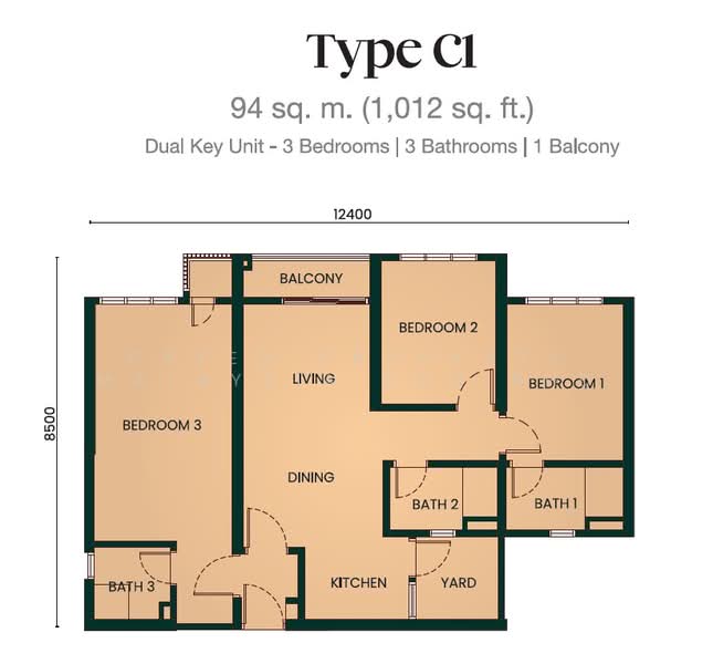 Service Residence for Sale at Bodaiju Residences - Creed Property Malaysia Sdn Bhd - PropertyGuru.com.my