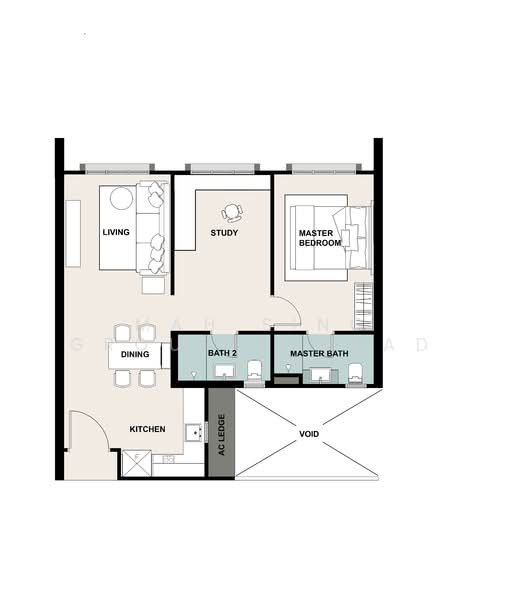 Service Residence for Sale at M Zenni - Mah Sing Group Berhad - PropertyGuru.com.my