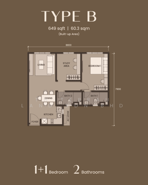 Service Residence for Sale at Monterra Johor Bahru - TH TEBRAU LAND SDN BHD - PropertyGuru.com.my