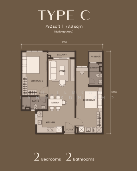 Service Residence for Sale at Monterra Johor Bahru - TH TEBRAU LAND SDN BHD - PropertyGuru.com.my