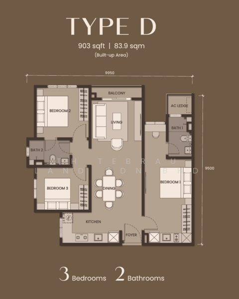 Service Residence for Sale at Monterra Johor Bahru - TH TEBRAU LAND SDN BHD - PropertyGuru.com.my