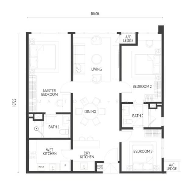 Service Residence for Sale at Park Green Pavilion Bukit Jalil - Malton Berhad - PropertyGuru.com.my